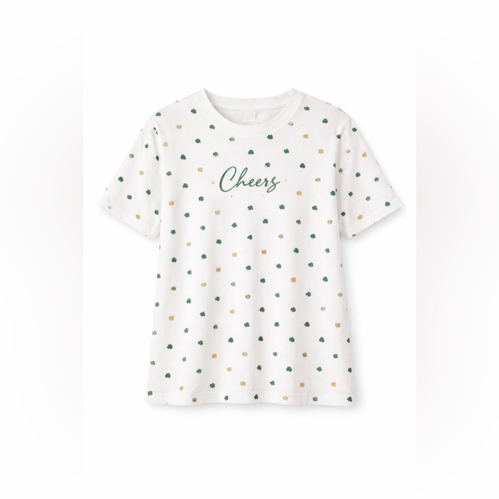 Denim & Flower Ricky Singh Shamrock Irish Print Cheers - Picture 2 of 2